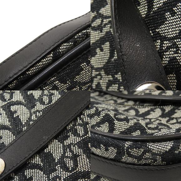 Christian Dior Trotter Pattern Logo Shoulder Bag Canvas - Picture 8 of 9